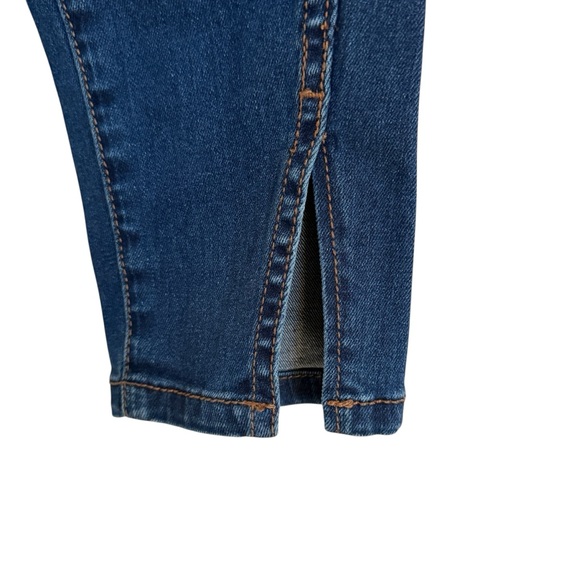 Anthropologie Pilcro & The Letterpress Mid Rise Skinny Jeans Size 29 Blue Denim - Picture 3 of 15